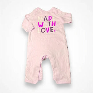 4/$20 Old Navy  Light Pink Made With Love Sleeper